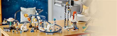 LEGO Creator Space Roller Coaster 31142 Building Toy Set for Ages 9+; A ...