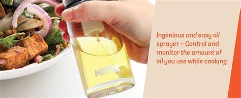 Meyer Plastic Kitchen Hacks Oil Sprayer, 170ml, Silver : Amazon.in ...