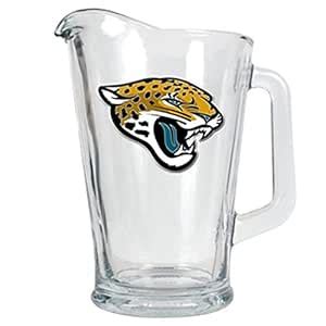 NFL Jacksonville Jaguars 60-Ounce Glass Pitcher - Primary Logo : Amazon ...