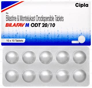Bilafav M Odt 2010 Mg Tablet 10 - Uses, Side Effects, Dosage, Price ...