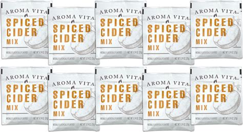 Amazon.com : Crait Apple Cider Packets Hot Apple Cider Mix, Spiced ...