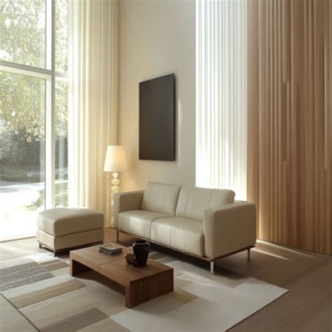 Modern White And Brown Wall Design With Wallpaper And Wooden Panelled ...