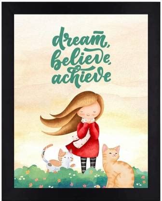 Brainy Modern Pop Art Motivational Poster Paper Print - Quotes ...