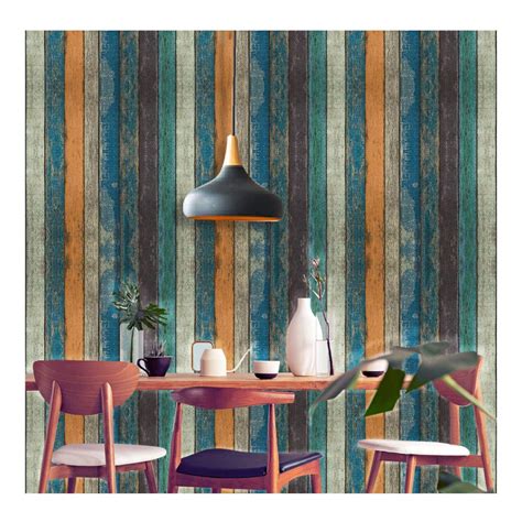 JAAMSO ROYALS Multicolor Lithography Brick Design Vinyl Self-Adhesive ...