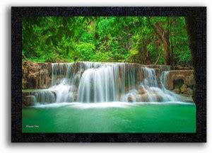 Poster N Frames UV Textured Decorative Art Print of nature landscape ...