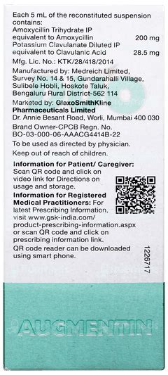 Augmentin Duo Suspension – Bacterial Infection Treatment in Kids