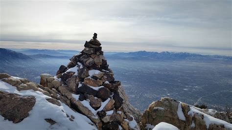Summit last week at Mount Olympus near Salt Lake City, Utah : hiking