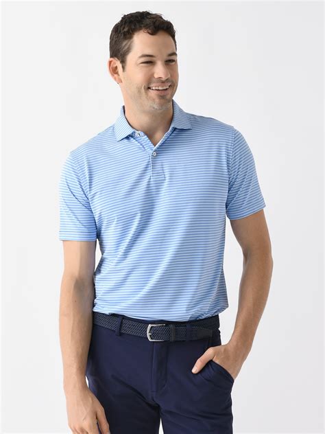 Peter Millar Crown Crafted Men's Sawyer Performance Jersey Polo ...