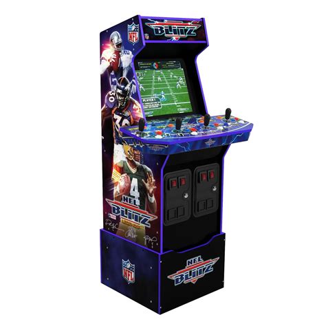 Arcade1Up NFL Blitz Legends Arcade Machine - 4 Player, 5-foot tall full-size stand-up game for ...