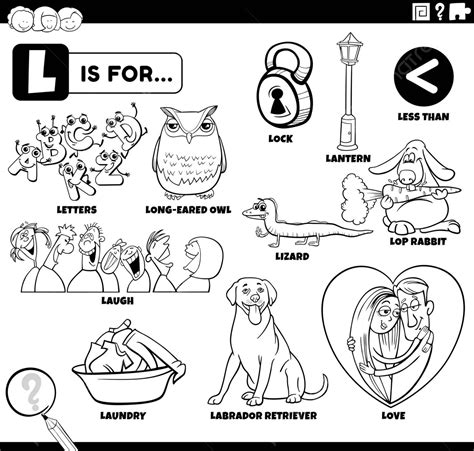 Objects That Start With Letter L