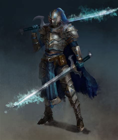 [Race], Fighter, Inquisitor, Magus | Magic armor, Fantasy character ...