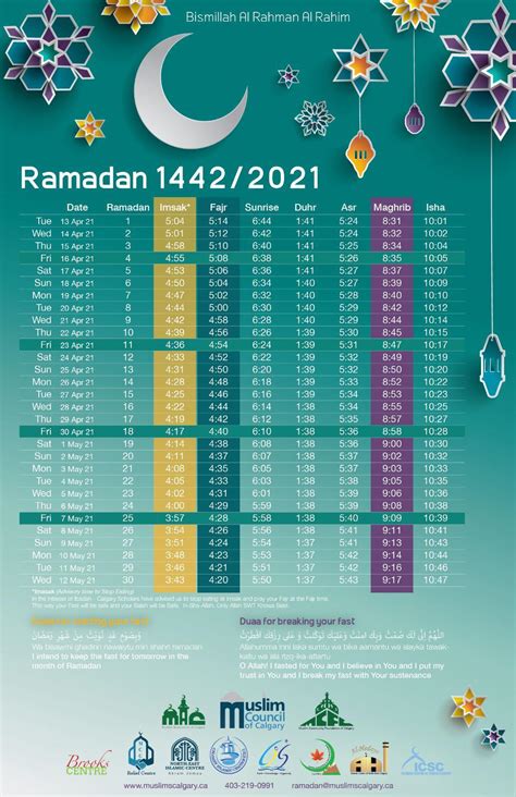Ramadan 2021 Calendar Nyc - bmp-alley