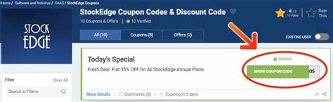 StockEdge Coupon Codes: 35% OFF Subscription Mar 2026