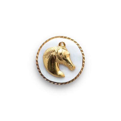 Buy Stallion Head Mother of Pearl Buttons Online | JRT Handicrafts