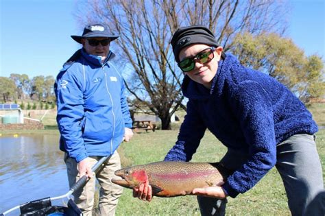 NSW DPI Free Kids Fishing Workshop - Dutton Trout Hatchery, Ebor, 4 ...