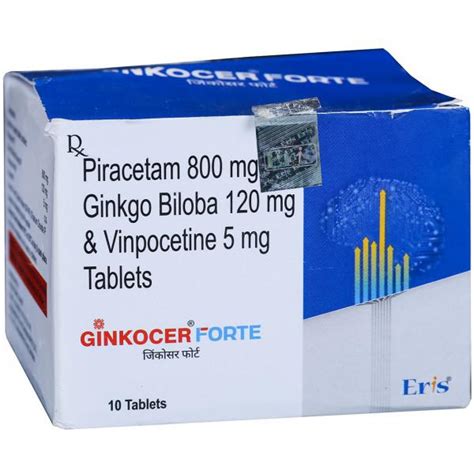 Ginkocer Forte Tablet | Uses, Side Effects, Price | Apollo Pharmacy
