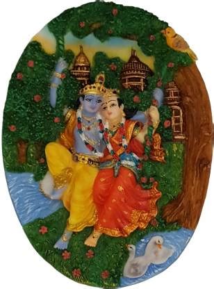 Divya Mantra Radha Krishna Wall Entrance Door Hanging Radhe Krishnan on ...