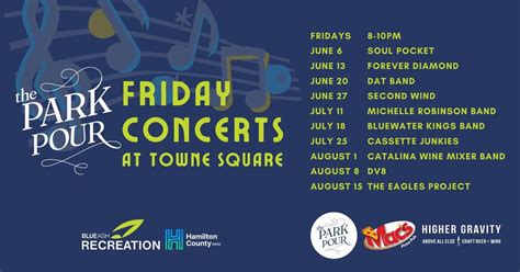 The Park Pour Friday Concerts, Blue Ash Square, 15 August 2025 | AllEvents