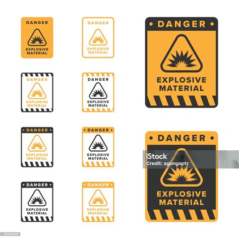 Explosive Hazard Sign 的图像结果