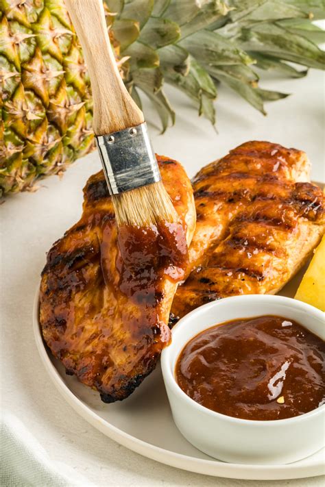 Easy Roasted Pineapple Barbecue Sauce - Recipe by Blackberry Babe