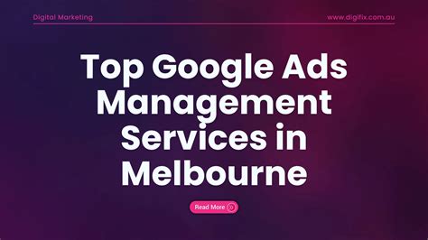 Best Google Ads Management Services in Melbourne | DigiFix