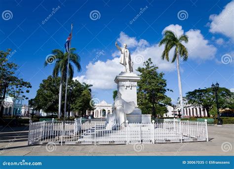 Jose Marti Park, Cienfuegos, Cuba Stock Image - Image of unesco, cuba ...