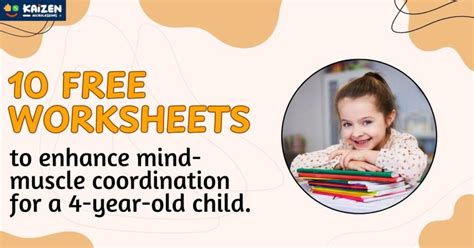 FREE Worksheets to enhance mind muscle coordination for 4 year old ...