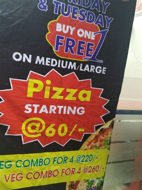 Menu at The Pizza Pie, New Delhi, Shop 4