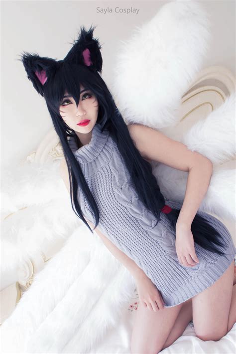 Ahri (Virgin Killer Sweater) by QTxPie on DeviantArt