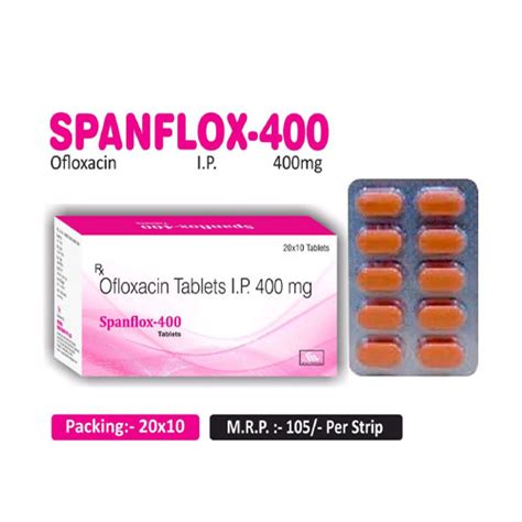 Ofloxacin 400mg Tablets Medblend Pharmaceutical Private Limited