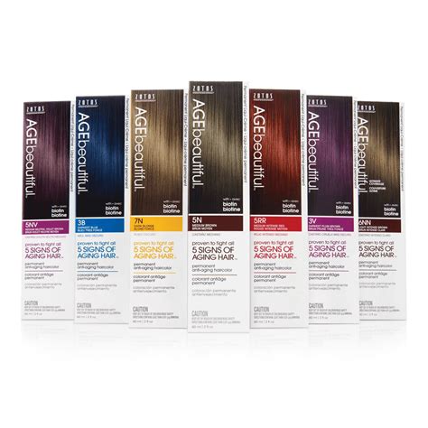 AGEbeautiful Anti-Aging Liqui-Crème Permanent Hair Colors | Permanent ...