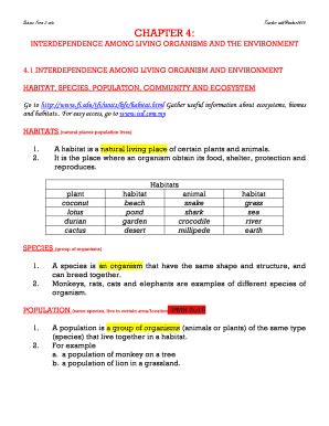 Science Form 2 Notes - Fill Online, Printable, Fillable, Blank | pdfFiller