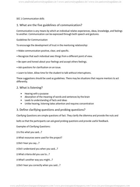 Image result for Communication Skills Lecture Notes PDF