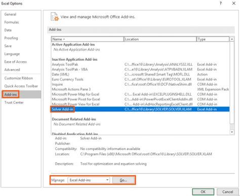 Image result for Solver XLS Add In