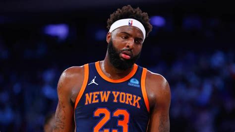 How long is Mitchell Robinson out? Ankle injury timeline, return date ...