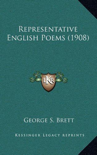 Buy Representative English Poems (1908) Book Online at Low Prices in ...