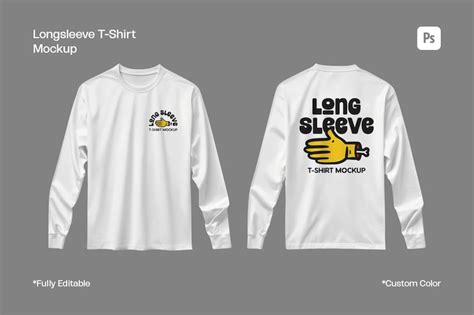 Mockup kaos lengan panjang Images - Free Download on Freepik