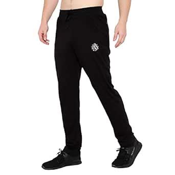 DIA A DIA Men's Cotton Regular Fit Track Pants (Black) 3XL : Amazon.in ...