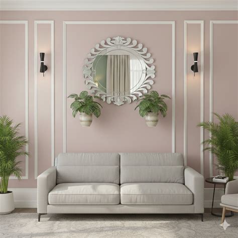 Handmade Silver Glass Venetian Round Sunburst Wall Mirror