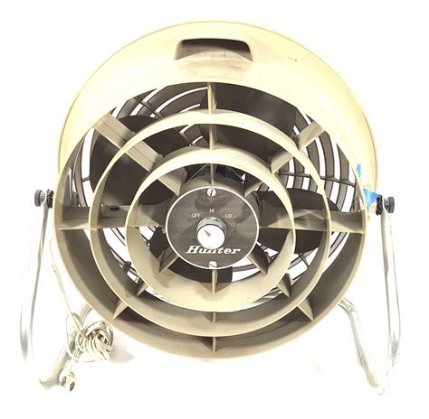 Lot - Vintage Hunter Floor Fan
