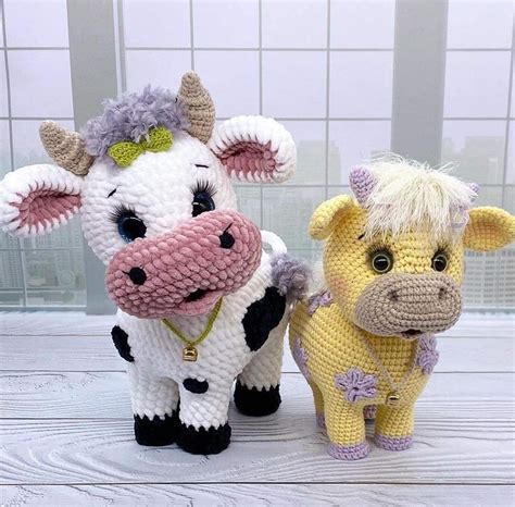 crochet pattern cow