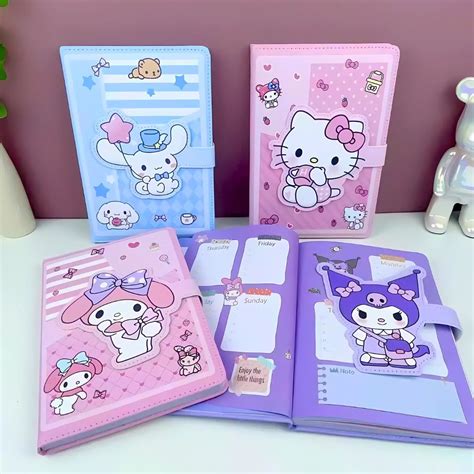 Write in Style with the Sanrio Diary Featuring a Secure Snaplock!