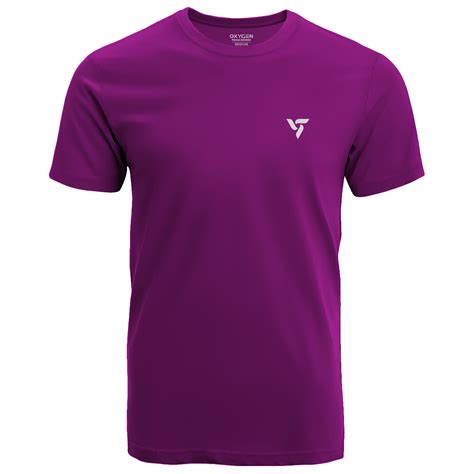 Purple Sports T-Shirt | Men's Activewear & Sportswear