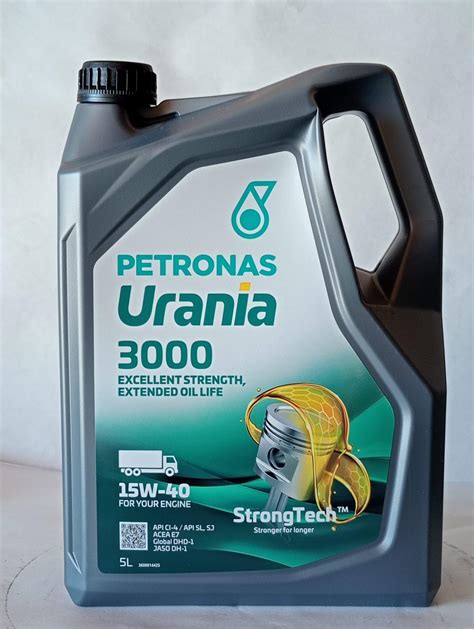Petronas Urania 3000 15w40 E7 5 Litros | Lubriromero