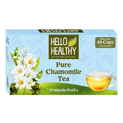 Pure Chamomile Tea : Hello Healthy