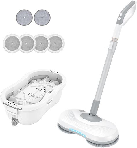 Amazon.com: Redkey M1 Electric Spin Mops with Self Cleaning Bucket ...