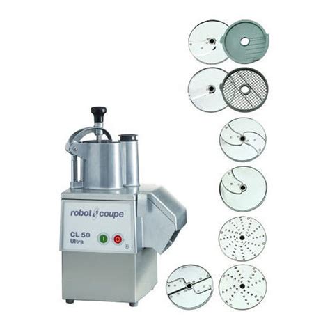 Robot Coupe CL50 ULTRA RESTAURANTS Restaurant Pack Food Processor Kit w ...