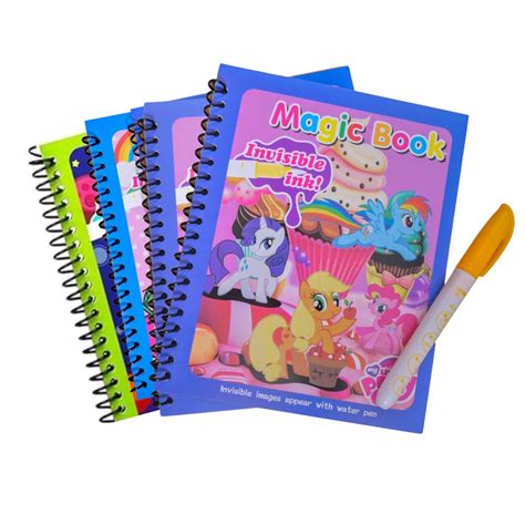 SPROLOZY Reusable Magic Water Quick Dry Book |Magic Water Coloring ...