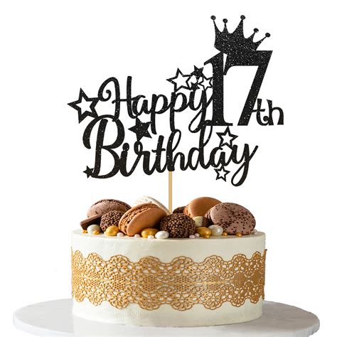 17th Birthday Cake For Boys