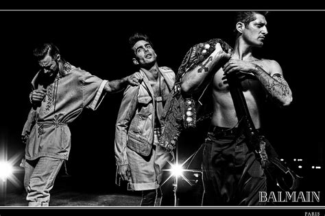 Cult male model Tony Ward joins the Balmain Army | Dazed